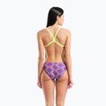 Dámské jednodílné plavky arena Floral Challange Back violet multi/artic lime 3