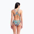 Dámské jednodílné plavky arena Fruits Lace Plus Back multi/turquoise / multi 3