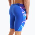 Pánské plavecké jammery arena Earth Swim Jammer neon blue/neon blue multi 9