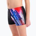 Chlapecké plavecké boxerky arena Loud Swim Short black/multi 4