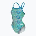 Dámské jednodílné plavky arena Snake Skin Challenge blue cosmo multi/blue cosmo 3
