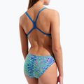 Dámské jednodílné plavky arena Snake Skin Challenge blue cosmo multi/blue cosmo 9