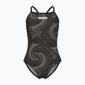 Dětské jednodílné plavky arena Fireflow Lightdrop Back black/team black