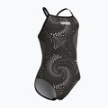 Dětské jednodílné plavky arena Fireflow Lightdrop Back black/team black 4