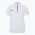 Dětské tenisové tričko Tecnifibre Polo white 22F3VE F3 6