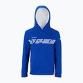 Dětská tenisová mikina Tecnifibre Fleece Hoodie modrá 21FLHO 6