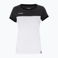 Dámské tenisové tričko Tecnifibre Stretch bílo-černé 22LAF1 F1