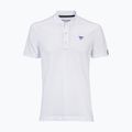 Pánské tenisové tričko Tecnifibre Polo Pique white 25POlOPIQ