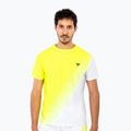 Pánské tenisové tričko Tecnifibre X-Loop Tee white/yellow