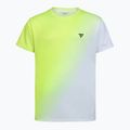 Pánské tenisové tričko Tecnifibre X-Loop Tee white/yellow 4