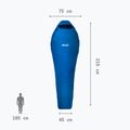Spací pytel pravý Millet Baikal 750 Regularsky diver 3