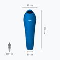 Spací pytel pravý Millet Baikal 750 Long sky diver 4