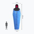 Spacák Millet Bossons -10 Regular icon blue/black 4
