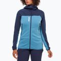 Dámská mikina Millet Fusion Grid Hoodie coronet blue/saphir