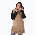 Dámská vesta Aulp Carra Faux Fur taupe 3