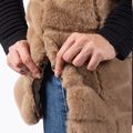 Dámská vesta Aulp Carra Faux Fur taupe 6