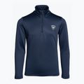 Rossignol Boy 1/2 Zip Warm Stretch dětská lyžařská mikina tmavě modrá 6