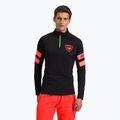 Pánská lyžařská mikina Rossignol Classique Hero 1/2 Zip black/red