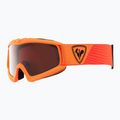 Rossignol Raffish S oranžové/oranžové dětské lyžařské brýle 5