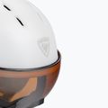 Dámská lyžařská helma Rossignol Fit Visor Impacts white/orange/silver 6