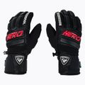 Pánské lyžařské rukavice Rossignol Wc Expert Lth Impr G black 2