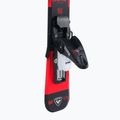 Dětské sjezdové lyže Rossignol Hero Pro + Team 4 GW Black Bulk red 7