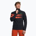 Pánská lyžařská mikina Rossignol Hero Clim black/red