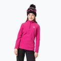 Rossignol Girl Fleece orchid pink dětská lyžařská mikina