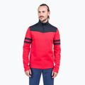 Pánská termoakční mikina Rossignol Resort 1/2 Zip sports red