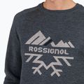 Pánský svetr Rossignol Jacquard Crew Neck onyx grey 4