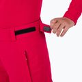 Dámské lyžařské kalhoty Rossignol Staci ruby red 4