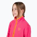 Dětská mikina  Rossignol Jr Strawpile Fleece Fz tea rose 4