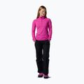 Dámská fleecová mikina Rossignol Mid Layer Stretch Half Zip electric fuchsia 2