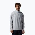 Pánská lyžařská mikina Rossignol Mid Layer Stertch Half Zip light grey