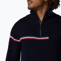 Pánský svetr Rossignol Odysseus Half Zip Merino dark navy 5