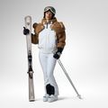 Dámská lyžařská bunda Rossignol JCC Teddy Hoodie white 2