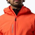 Pánská skialpová bunda Rossignol Venon Wind Hoodie neon red 5