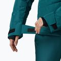 Dámská lyžařská bunda Rossignol Staci Insulated transformative teal pearly 8