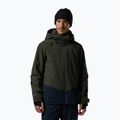 Pánská lyžařská bunda Rossignol 4WS Blackside Insulated olive shadow/black