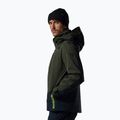 Pánská lyžařská bunda Rossignol 4WS Blackside Insulated olive shadow/black 4