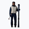 Pánská lyžařská bunda Rossignol Corduroy Down Bomber silver cloud/dark navy 2