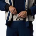 Pánská lyžařská bunda Rossignol Corduroy Down Bomber silver cloud/dark navy 14