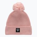 Zimní čepice Rossignol Strawpile Pompom Beanie pale lilac