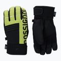 Pánské lyžařské rukavice Rossignol Speed Impr wild lime