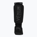 Chrániče holení a nártů Venum Kontact Shin Guards black/black 4