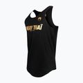 Pánské tílko Venum Muay Thai VT black/gold 3