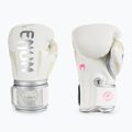 Pánské boxerské rukavice Venum Elite bílo-stříbrné 1392-574 3