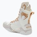 Boxerské boty Venum Elite white/gold 3