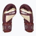 Boxerské rukavice  Venum Elite burgundy/gold 3