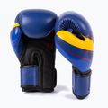 Pánské boxerské rukavice Venum Elite Evo blue/yellow 2